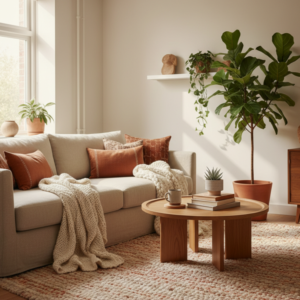 🕯️ 10 manieren om meer warmte in je interieur te brengen.