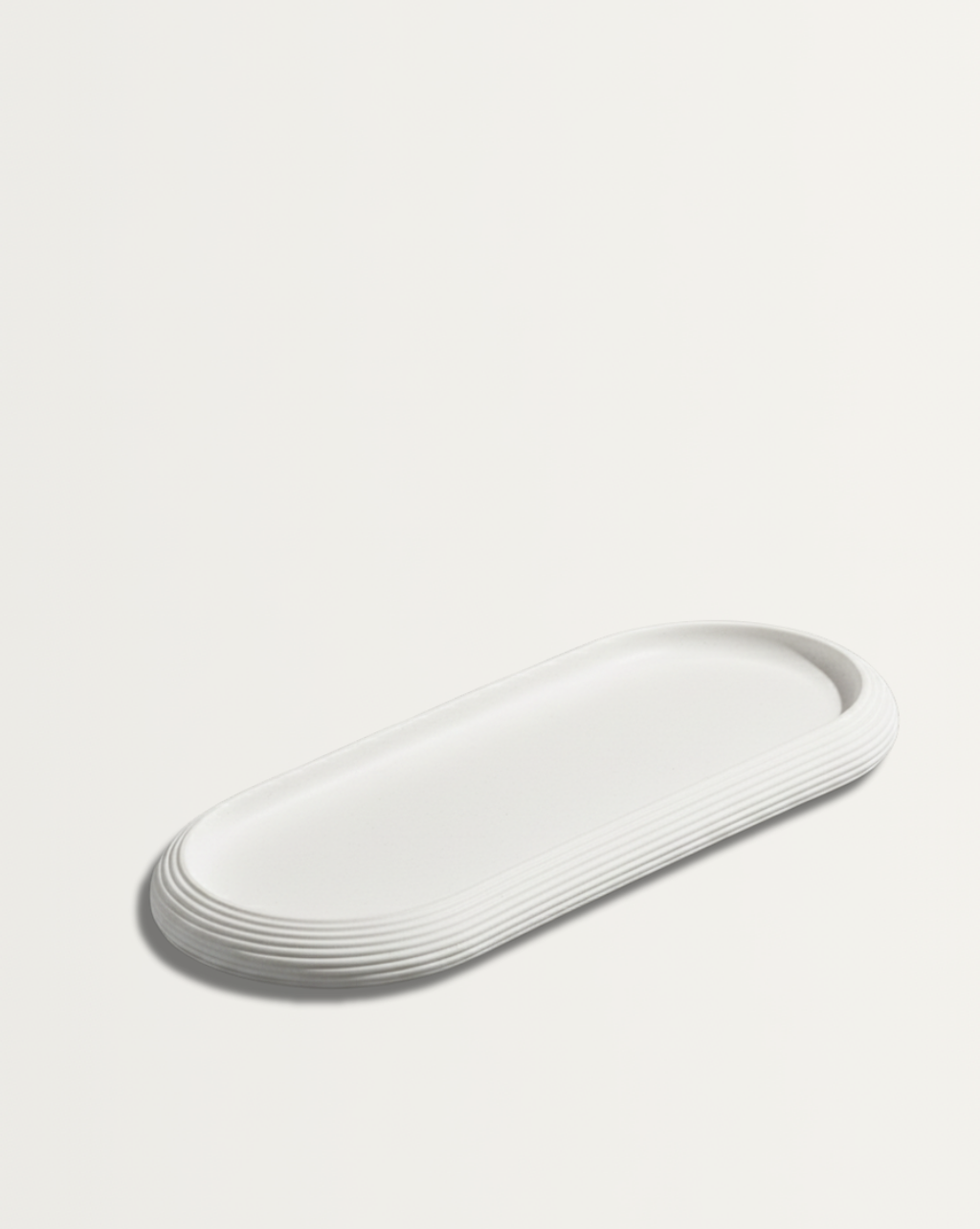 Ovalen Dienbladen van Hars - Antislip en Roestbestendig Design