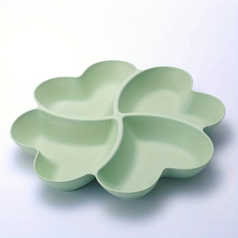 Hartvormige Opbergplaat - Voedselveilige Organizer voor Snacks en Desserts