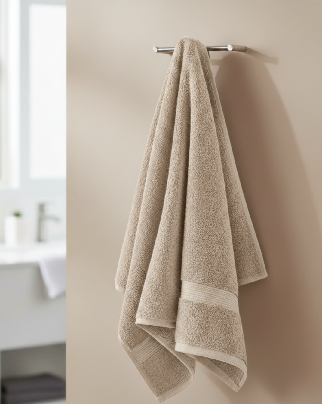 Badhanddoek Set Katoen (4 stuks)