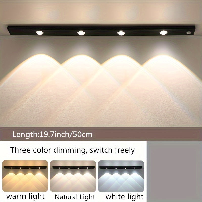 LED Bewegingssensor Striplicht - Draadloos en Oplaadbaar