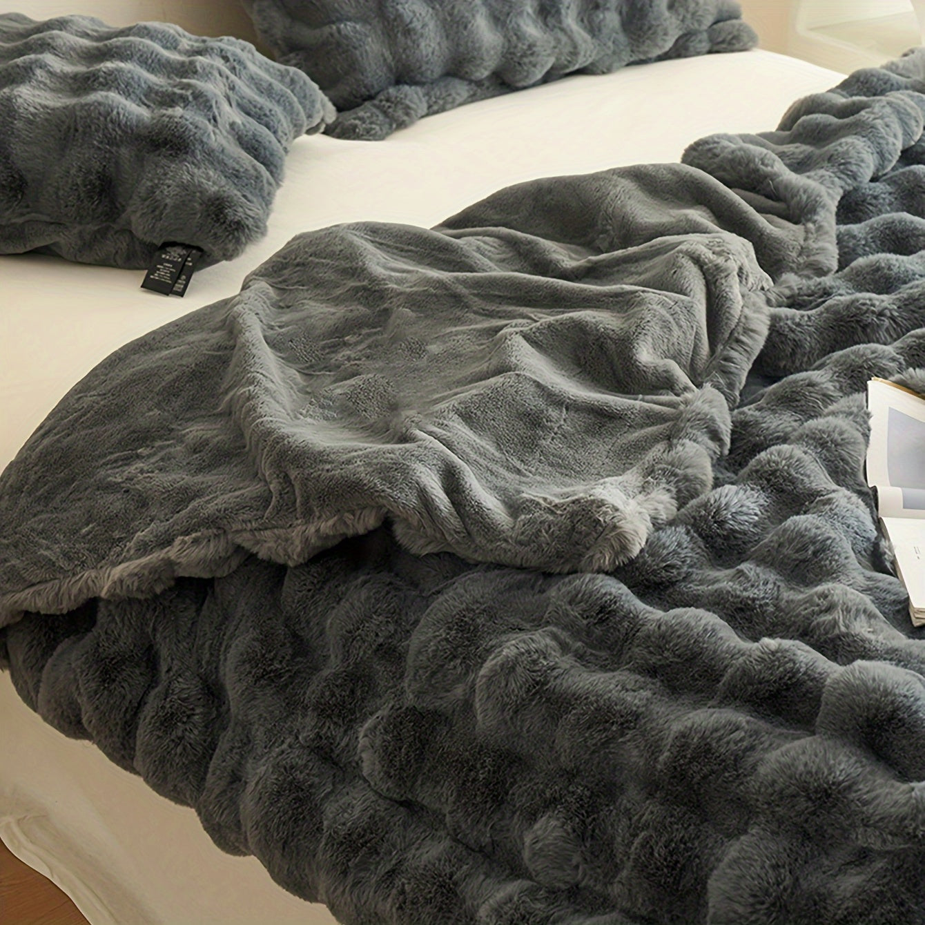 Zachte Imitatie Konijnenfleece Deken – Multifunctionele Gooideken voor Bank, Sofa en Bed