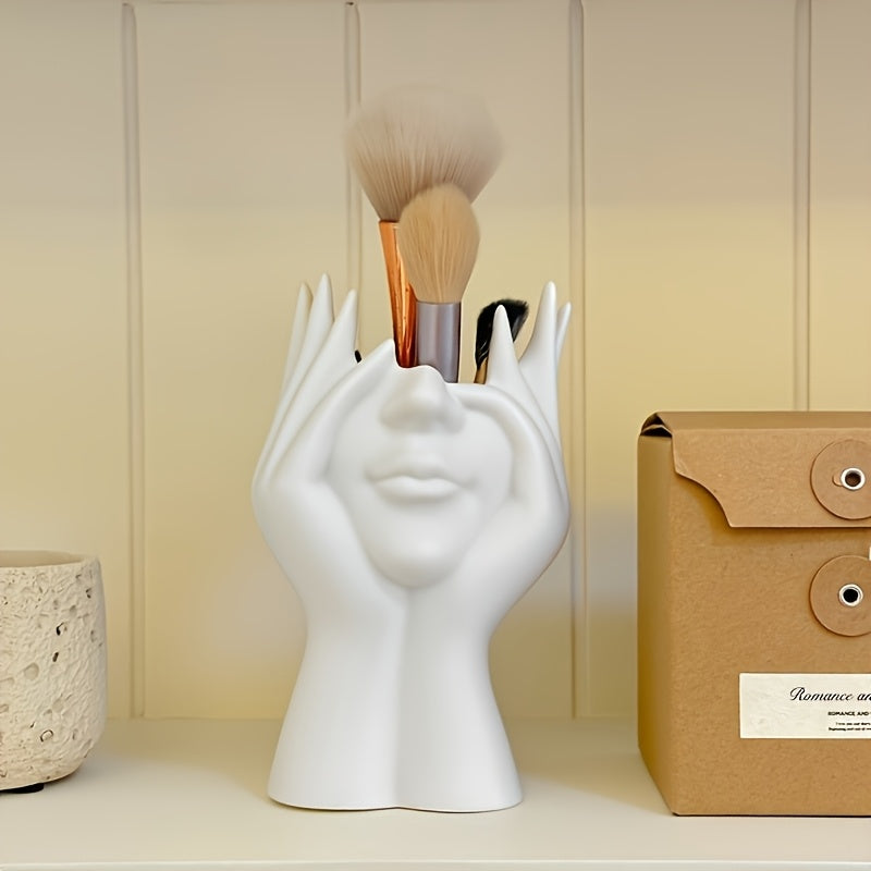 Creatieve Make-up Kwastenhouder - Functionele Organizer voor Cosmetica
