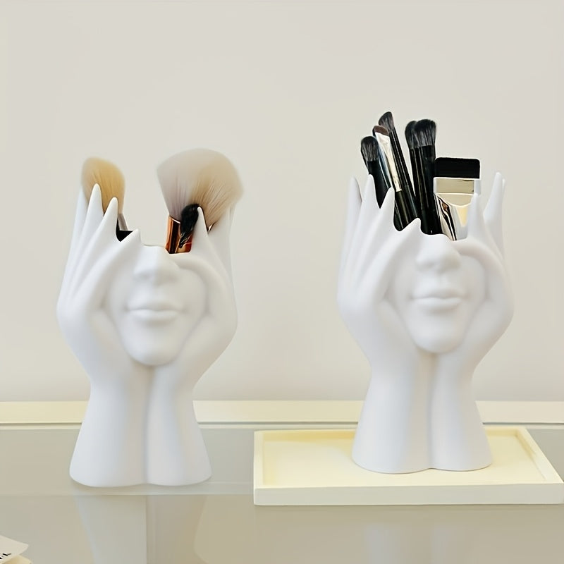 Creatieve Make-up Kwastenhouder - Functionele Organizer voor Cosmetica