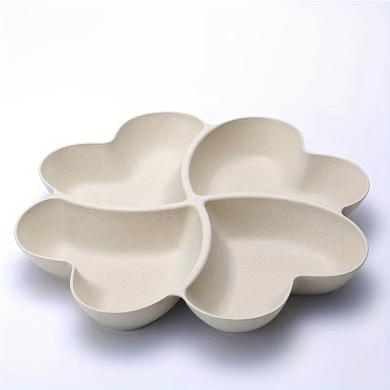 Hartvormige Opbergplaat - Voedselveilige Organizer voor Snacks en Desserts