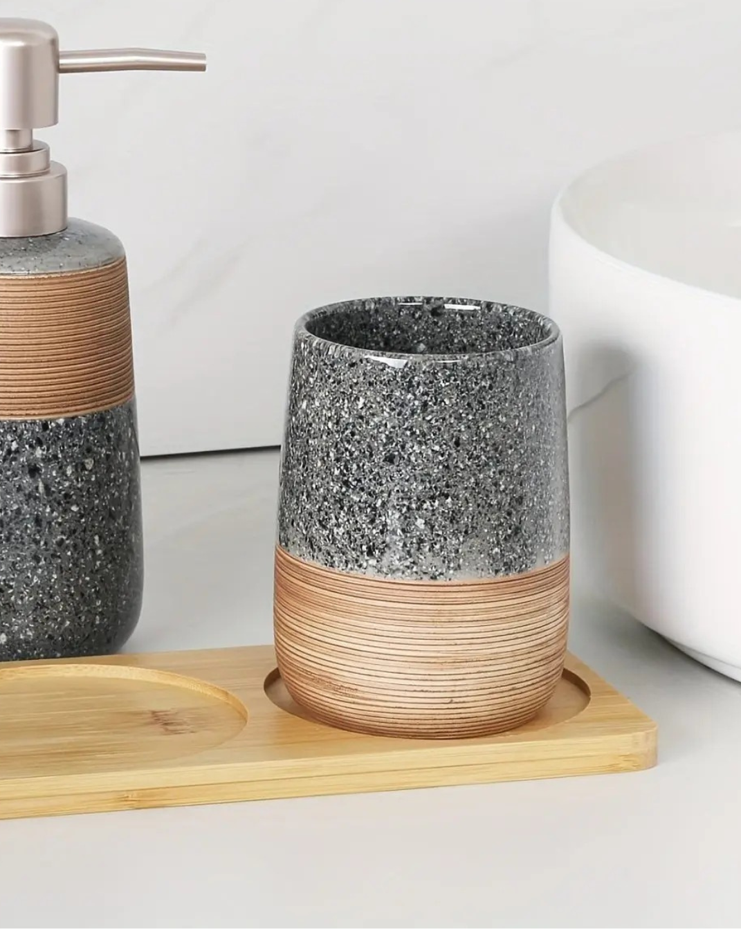 Keramische Badkamerset 2-Delig | Maison Roze - Maison Roze