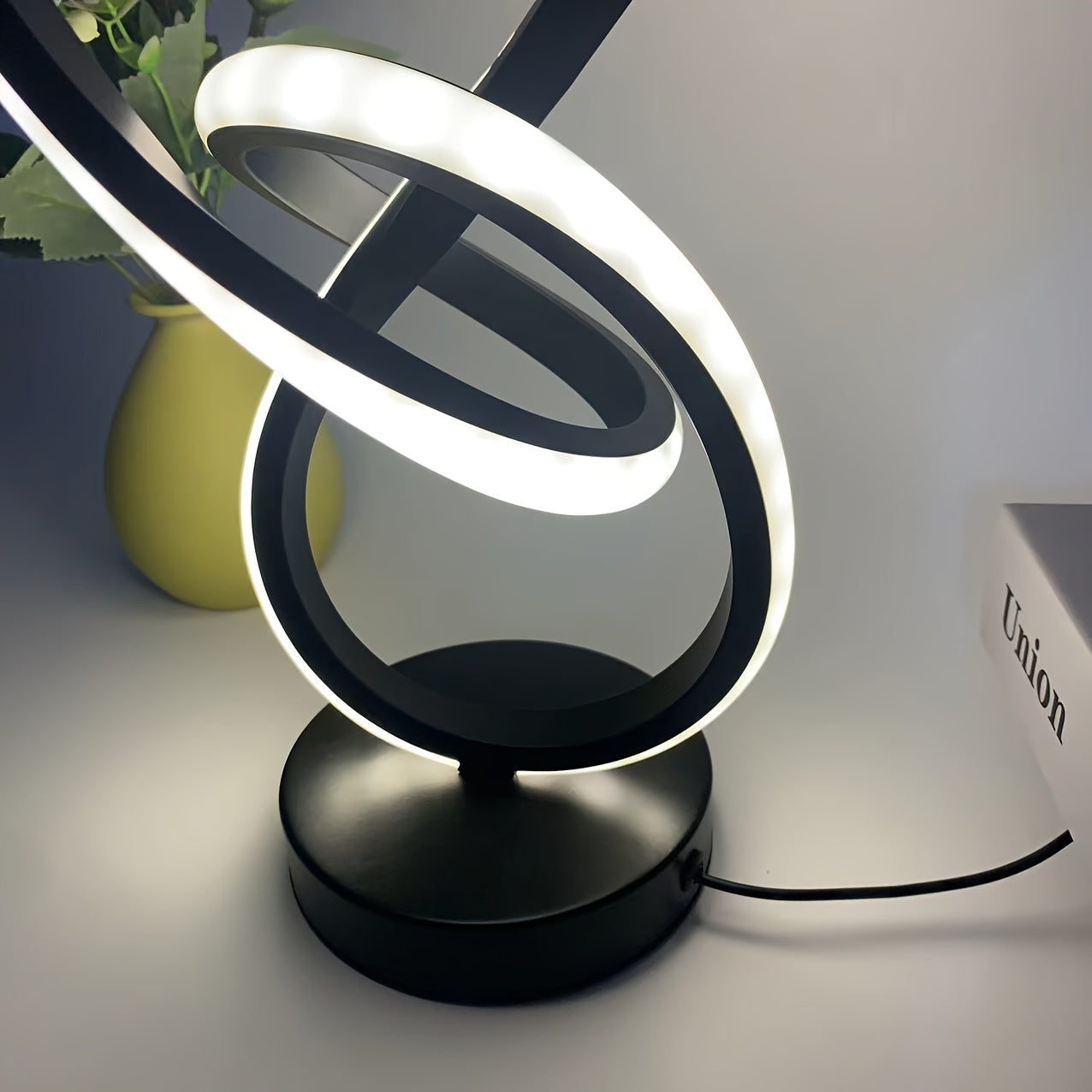 Spiraal USB Bureaulamp - 3 Kleurtemperaturen en Geheugenfunctie