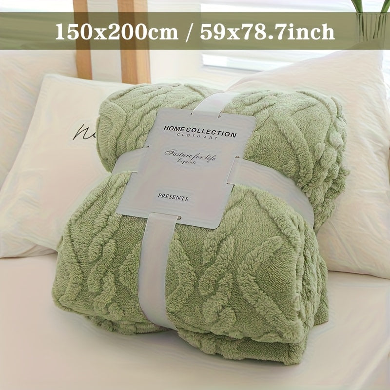 3D Jacquard Dekbed met Geometrisch Patroon – Ultradun Microvezel, Lichtgewicht en Machinewasbaar