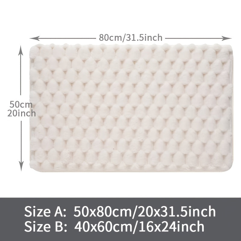 Dikke Antislip Tufted Polyester Badmat – Ultra-Zacht en Absorberend voor Badkamer en Slaapkamer