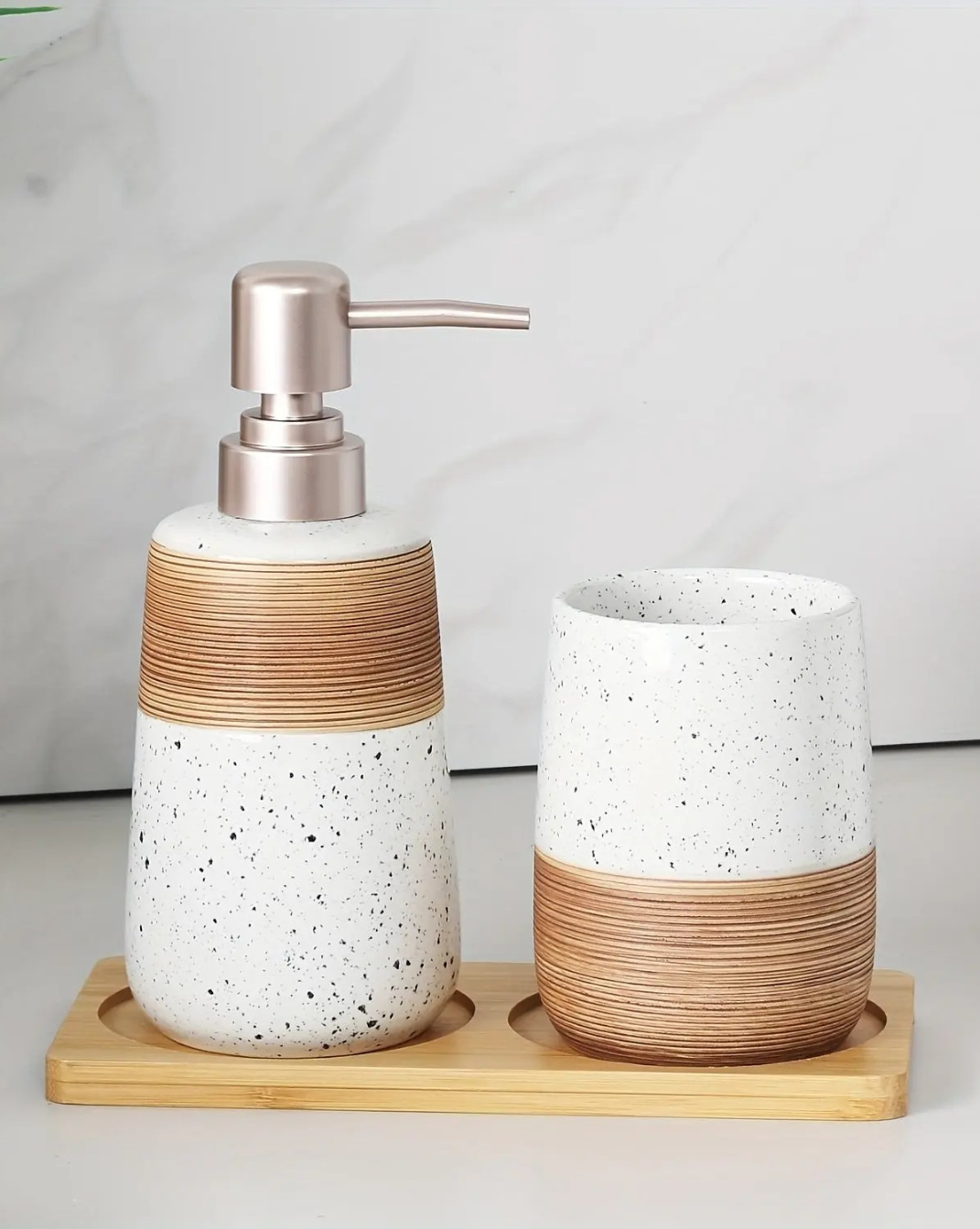 Keramische Badkamerset 2-Delig | Maison Roze - Maison Roze