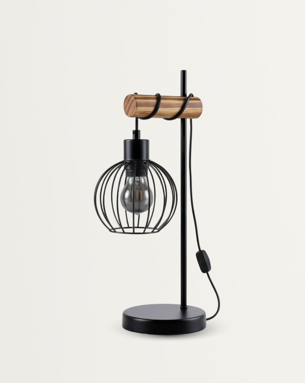 Retro Bedlamp - Industrieel Ontwerp, Geschikt voor Elke Kamer