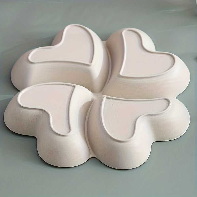 Hartvormige Opbergplaat - Voedselveilige Organizer voor Snacks en Desserts