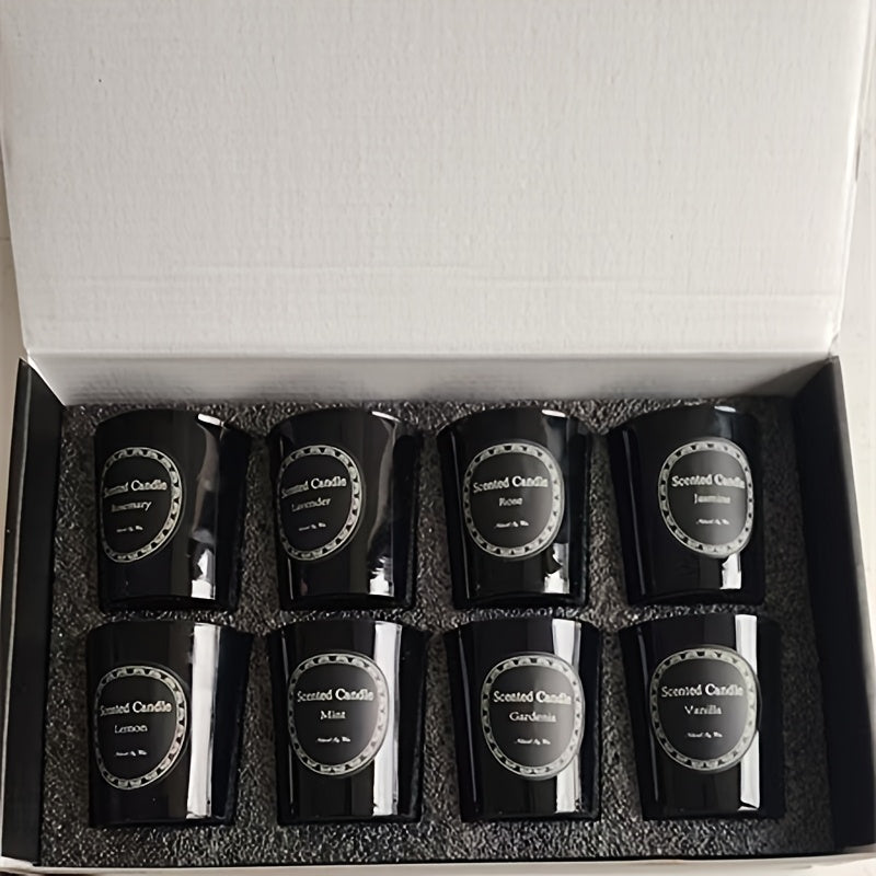8-Pack Geurkaarsen Set - Diverse Geuren voor Elke Gelegenheid