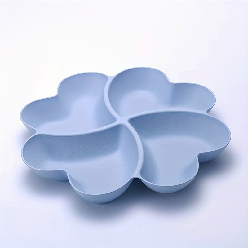 Hartvormige Opbergplaat - Voedselveilige Organizer voor Snacks en Desserts