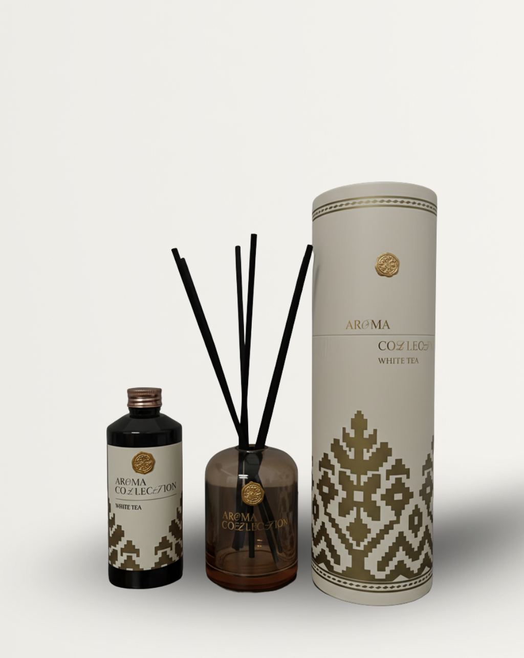 Cadeauset Geurkaarsolie - 200ml Navulling & Diffuserstokjes voor Frisse Sfeer