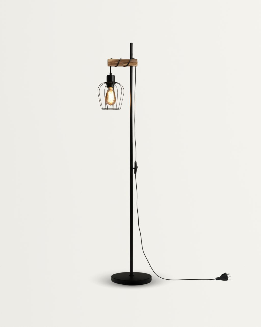 Vloerlamp - Industrieel Design voor Retro Sfeer