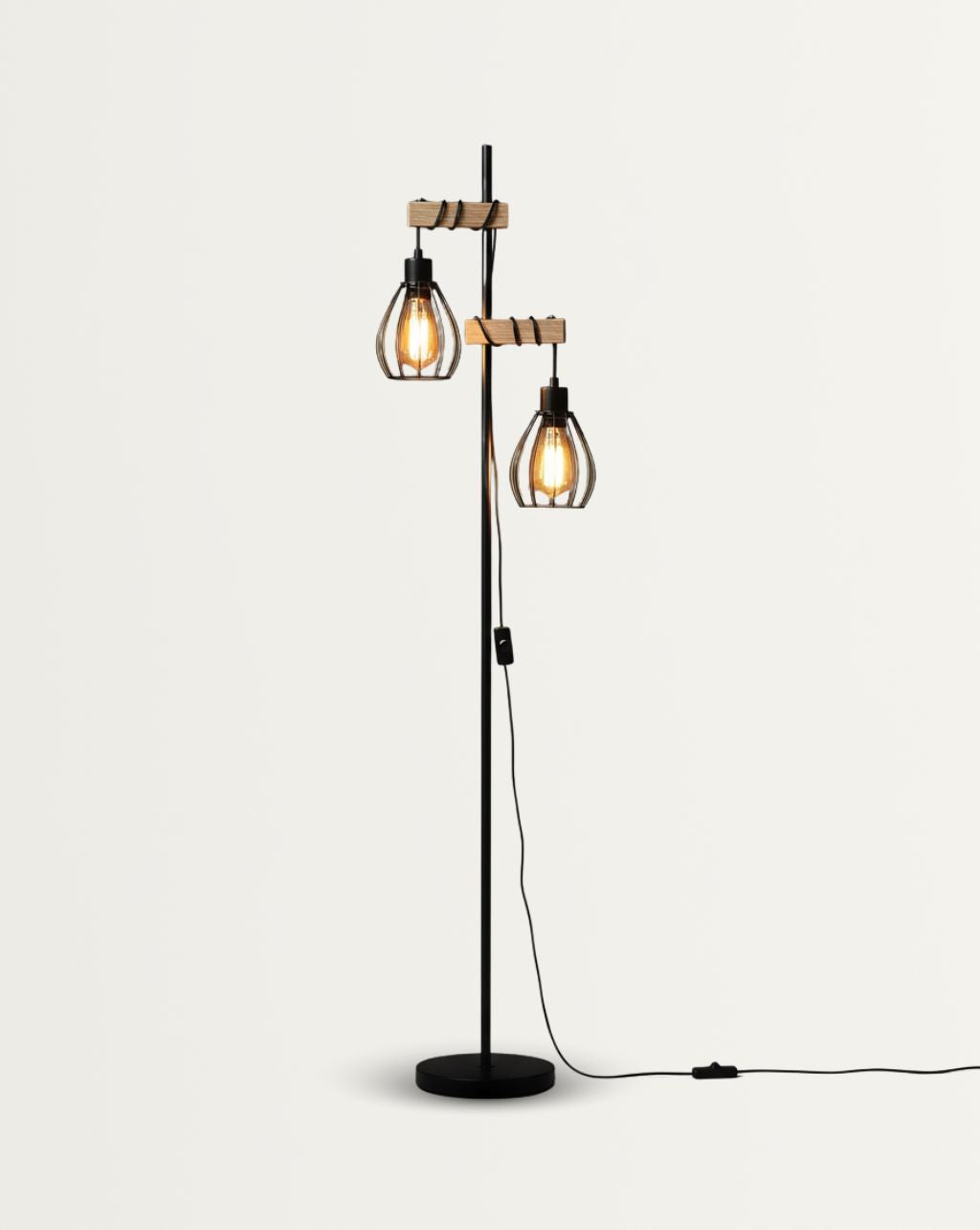 Vloerlamp - Industrieel Design voor Retro Sfeer