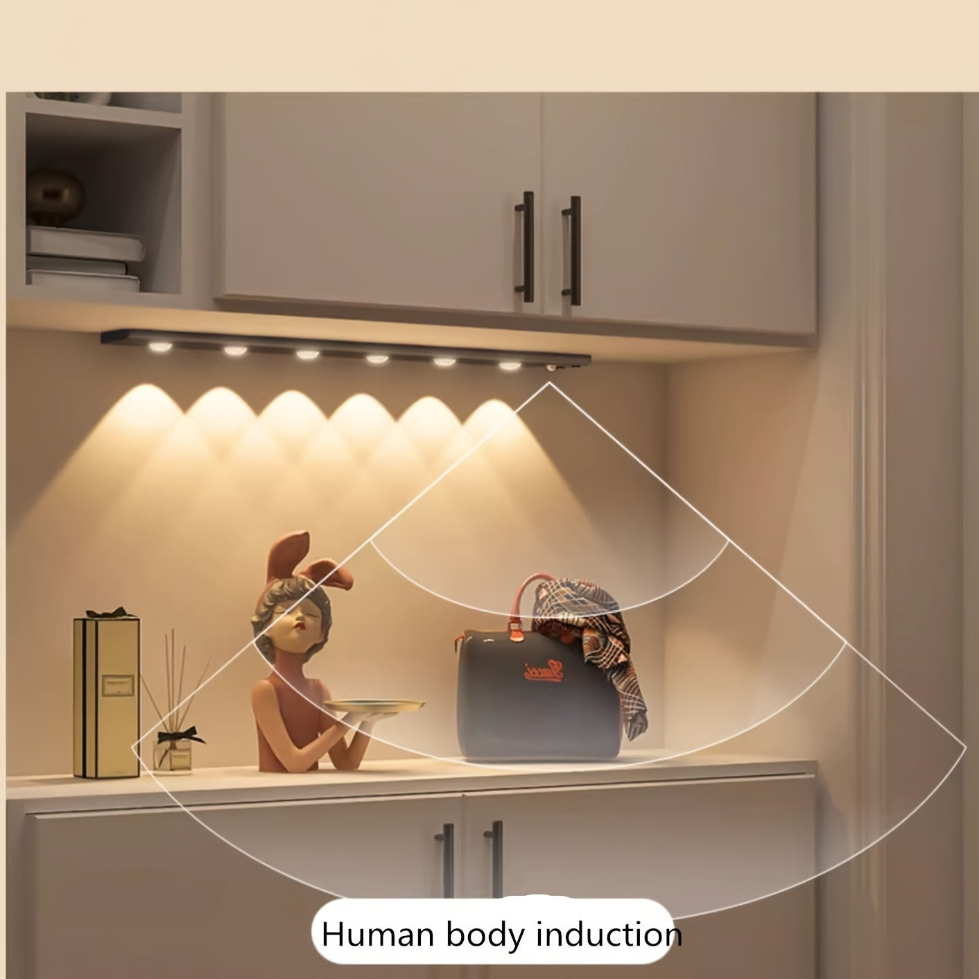 LED Bewegingssensor Striplicht - Draadloos en Oplaadbaar