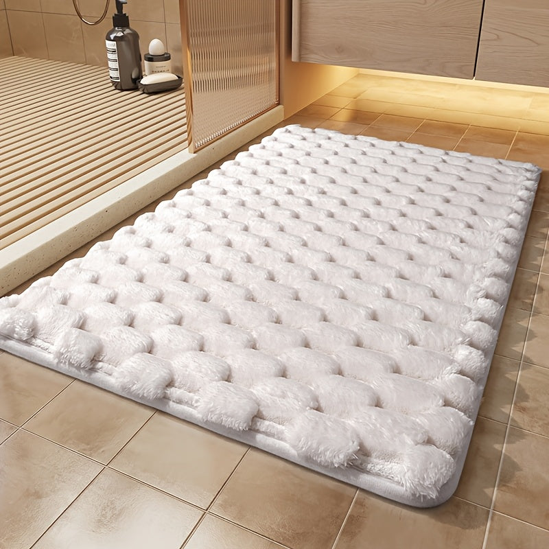 Dikke Antislip Tufted Polyester Badmat – Ultra-Zacht en Absorberend voor Badkamer en Slaapkamer