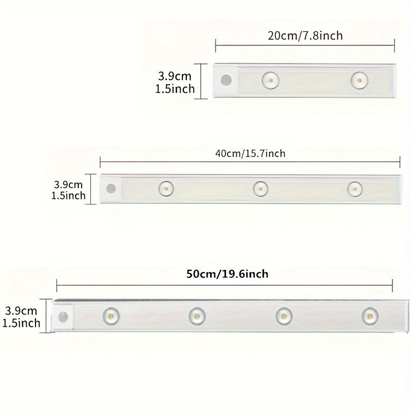 LED Bewegingssensor Striplicht - Draadloos en Oplaadbaar