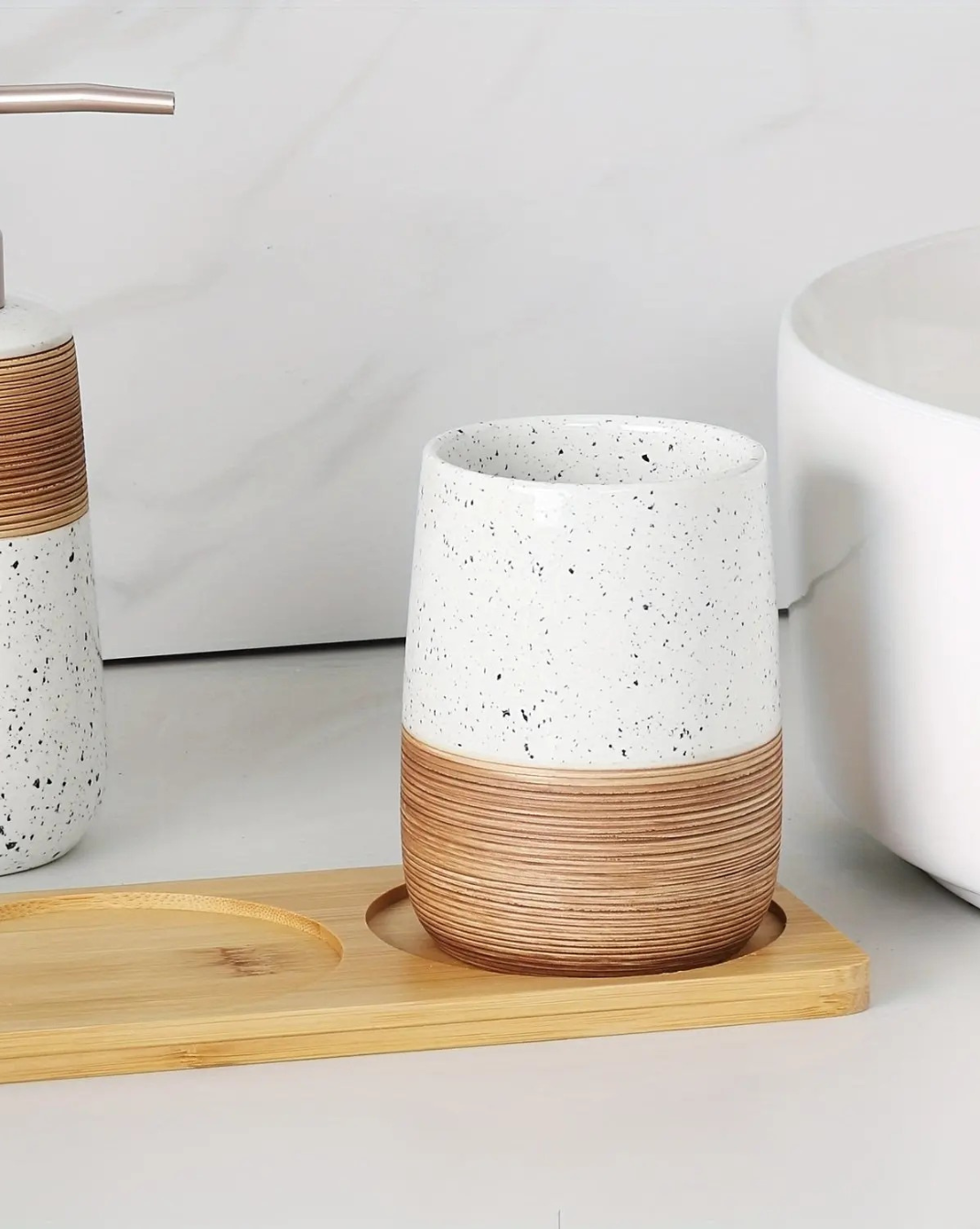 Keramische Badkamerset 2-Delig | Maison Roze - Maison Roze