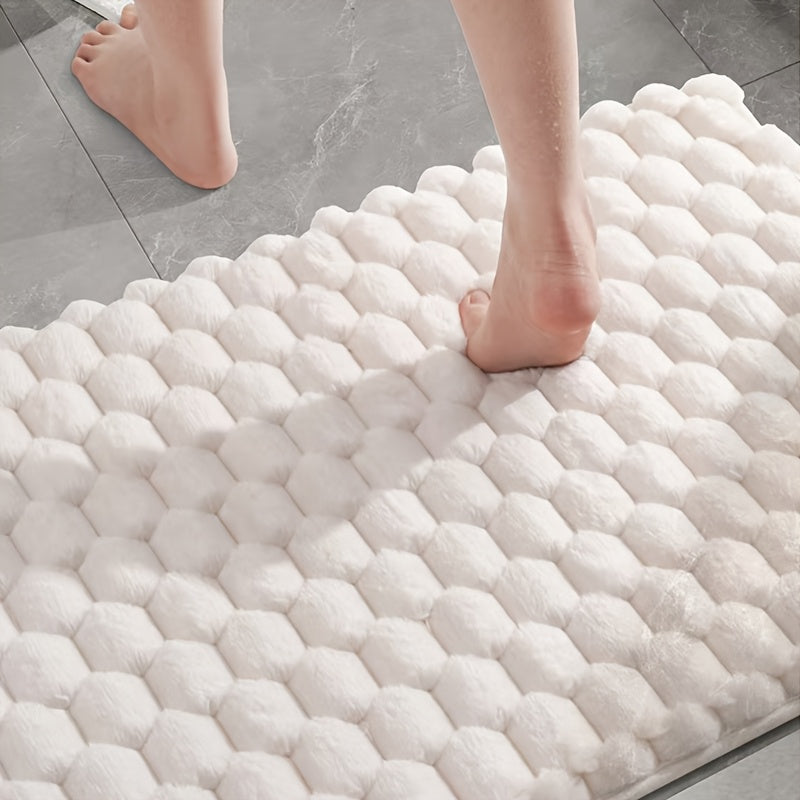 Dikke Antislip Tufted Polyester Badmat – Ultra-Zacht en Absorberend voor Badkamer en Slaapkamer