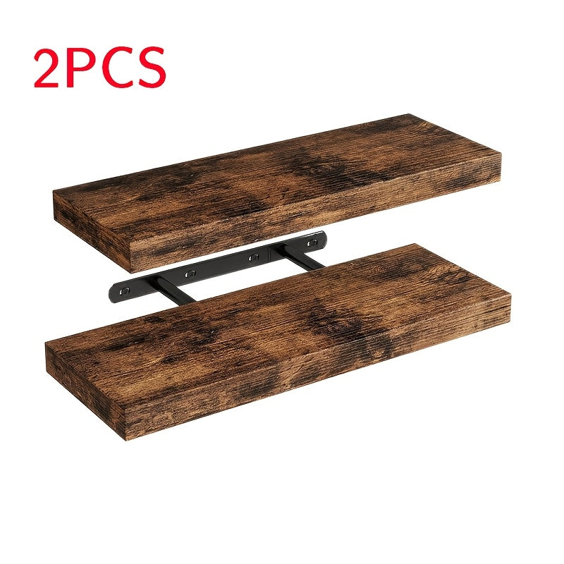 Drijvende Planken Set - Ruimtebesparend en Rustiek Ontwerp