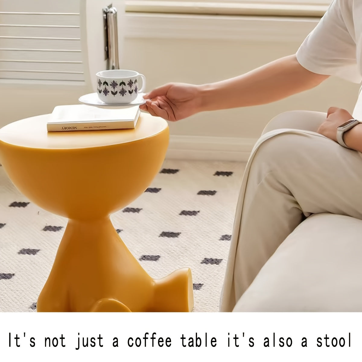Moderne Nachtkastje - Creatief Beer-ontwerp voor Slaapkamer