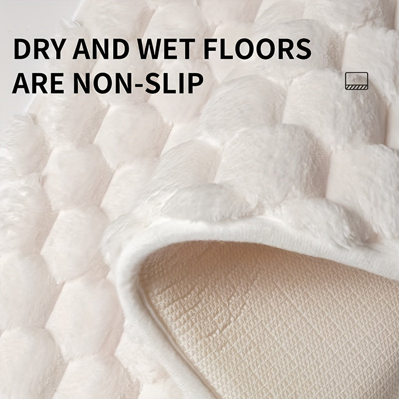 Dikke Antislip Tufted Polyester Badmat – Ultra-Zacht en Absorberend voor Badkamer en Slaapkamer