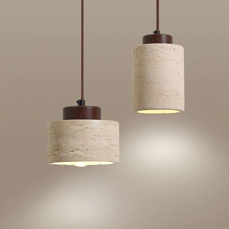 Moderne Bedlamp - Uniek Wabi-Sabi Ontwerp met Gele Accenten