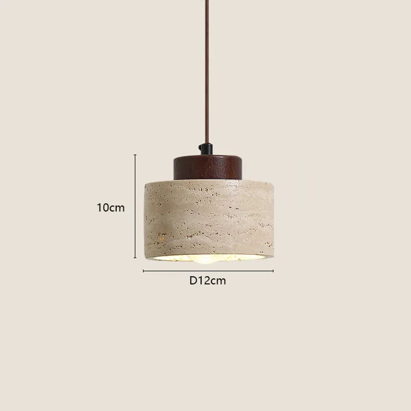 Moderne Bedlamp - Uniek Wabi-Sabi Ontwerp met Gele Accenten
