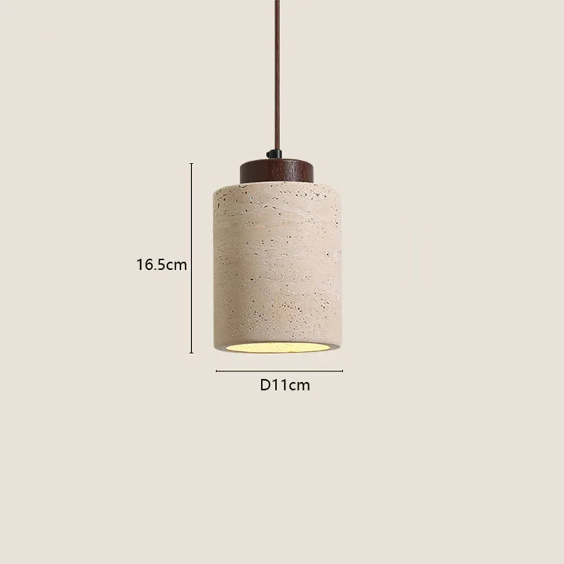 Moderne Bedlamp - Uniek Wabi-Sabi Ontwerp met Gele Accenten
