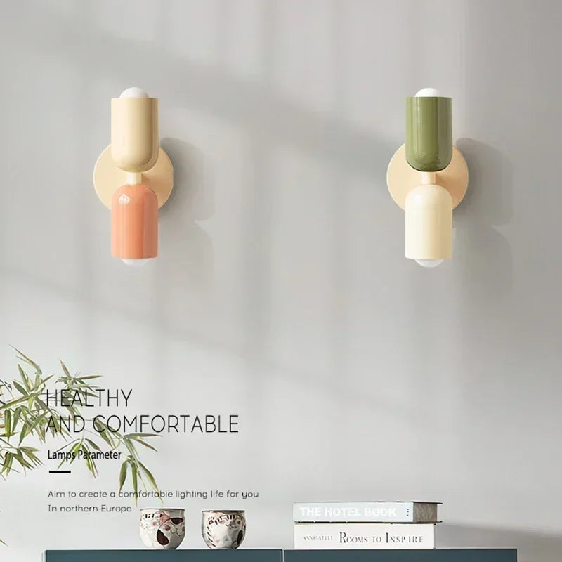 Scandinavische Wandlamp - Kleurrijke Decoratie voor Kinderkamer