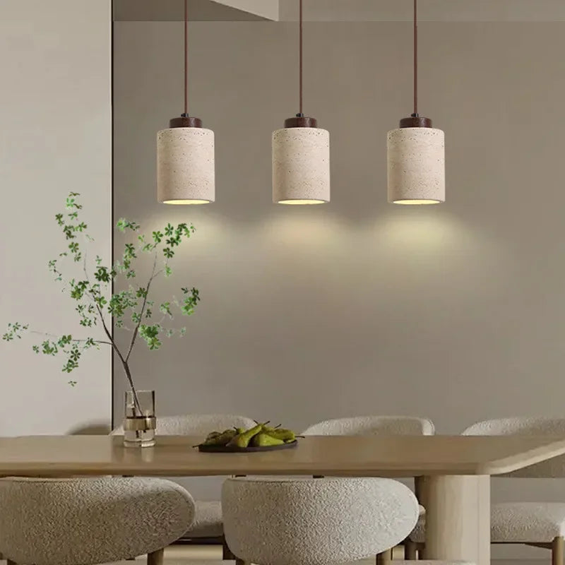 Moderne Bedlamp - Uniek Wabi-Sabi Ontwerp met Gele Accenten