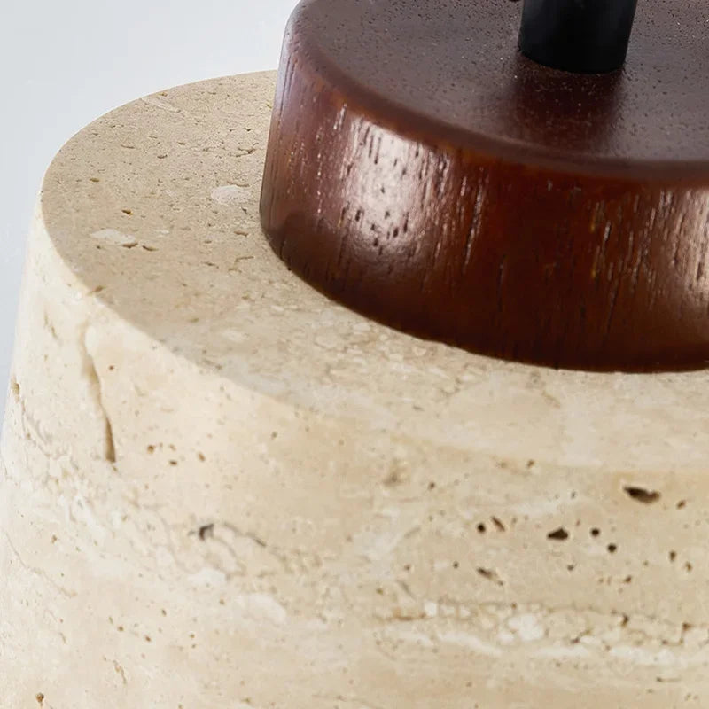 Moderne Bedlamp - Uniek Wabi-Sabi Ontwerp met Gele Accenten