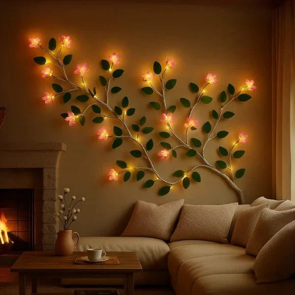 LED Wanddecoratie - Betoverende Muurdecoratie voor Woonkamer en Slaapkamer