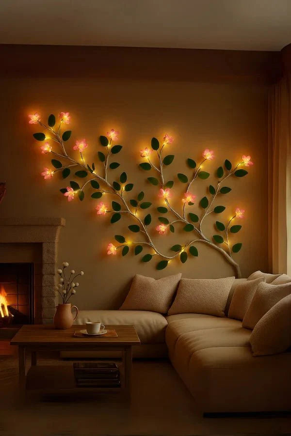 LED Wanddecoratie - Betoverende Muurdecoratie voor Woonkamer en Slaapkamer