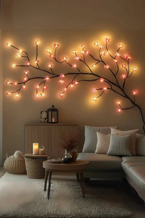 LED Wanddecoratie - Betoverende Muurdecoratie voor Woonkamer en Slaapkamer