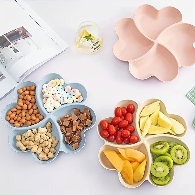 Hartvormige Opbergplaat - Voedselveilige Organizer voor Snacks en Desserts