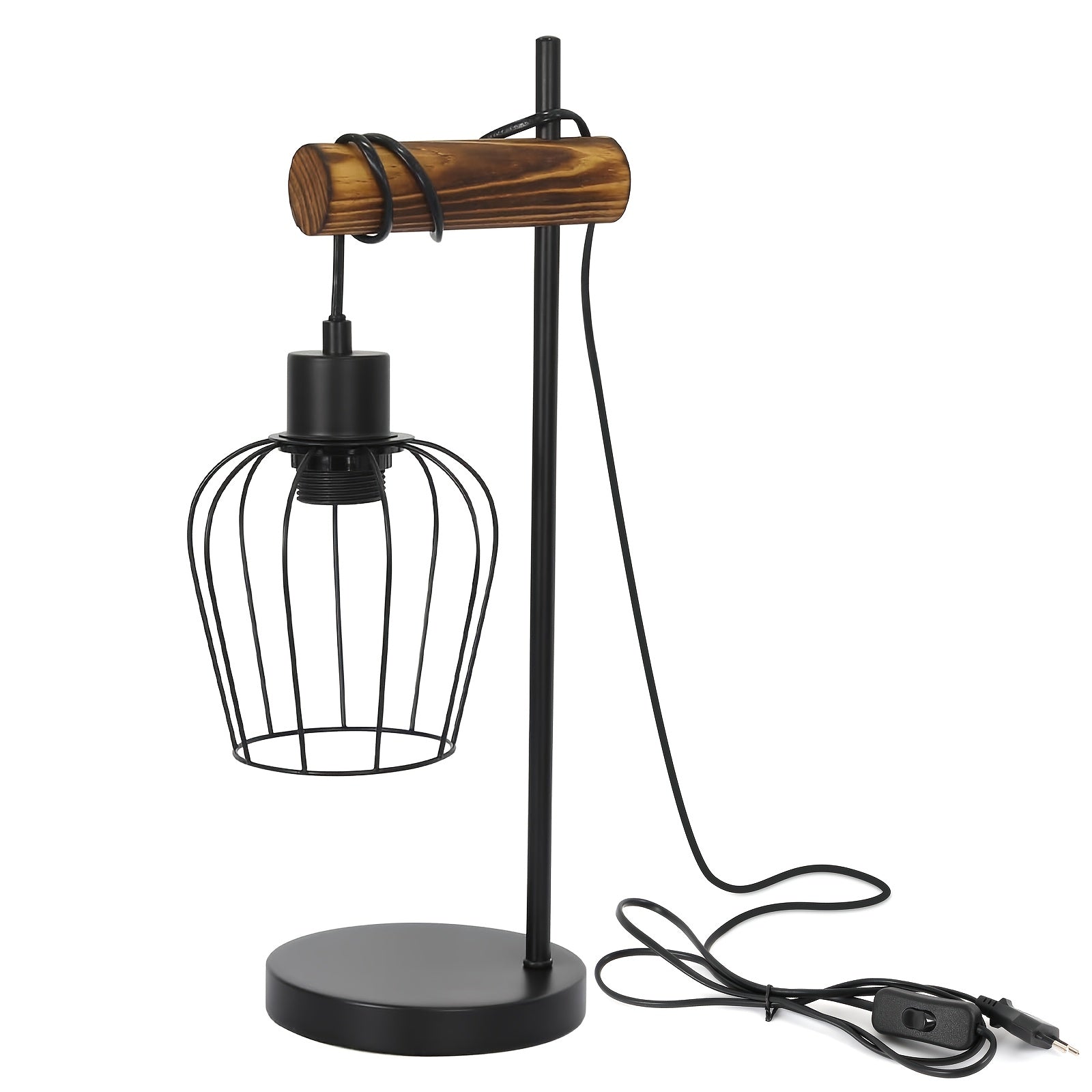 Retro Bedlamp - Industrieel Ontwerp, Geschikt voor Elke Kamer