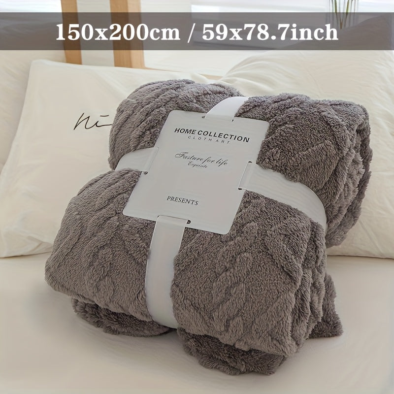 3D Jacquard Dekbed met Geometrisch Patroon – Ultradun Microvezel, Lichtgewicht en Machinewasbaar