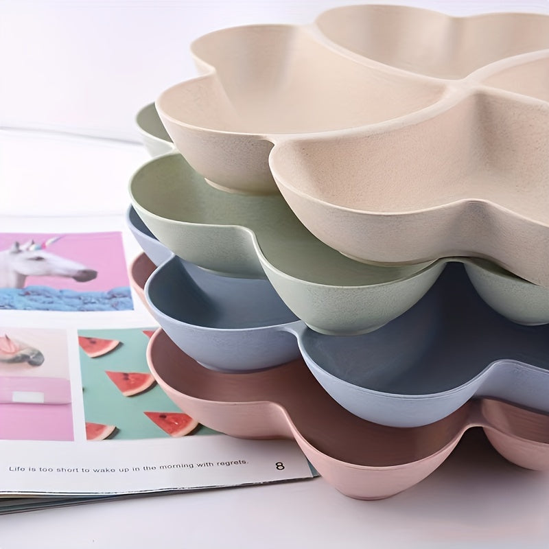 Hartvormige Opbergplaat - Voedselveilige Organizer voor Snacks en Desserts