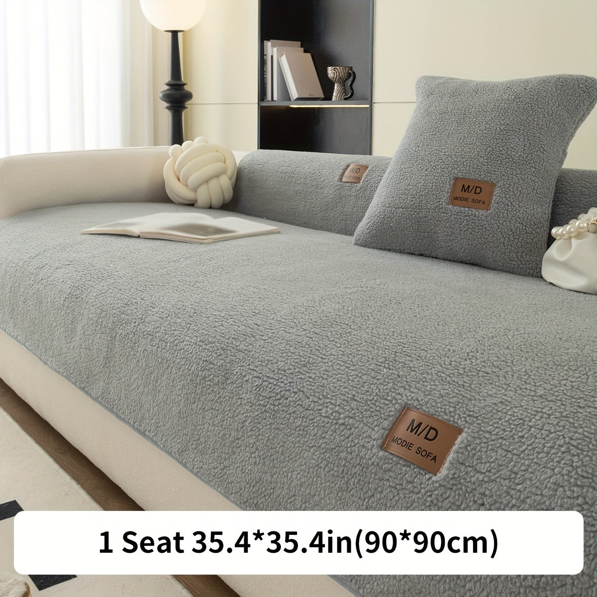 Pluchen Sofahoes - Antislip en Universele Meubelbeschermer