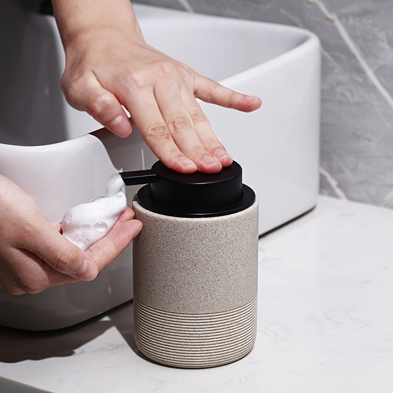 Vrijstaande Hars Dispenser voor Badkamer met Eenvoudig Navulontwerp - Geen Elektriciteit Nodig