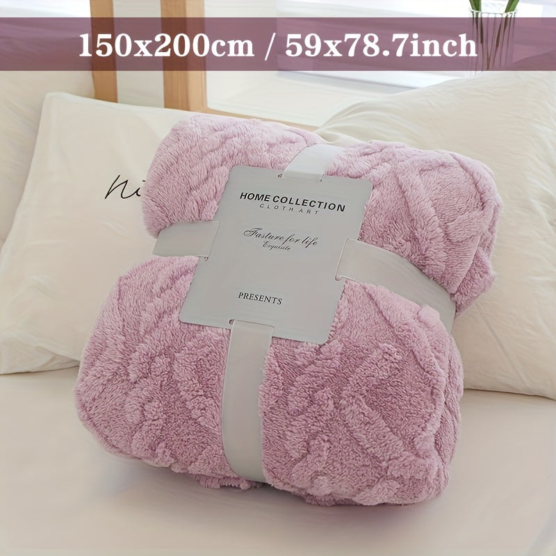 3D Jacquard Dekbed met Geometrisch Patroon – Ultradun Microvezel, Lichtgewicht en Machinewasbaar