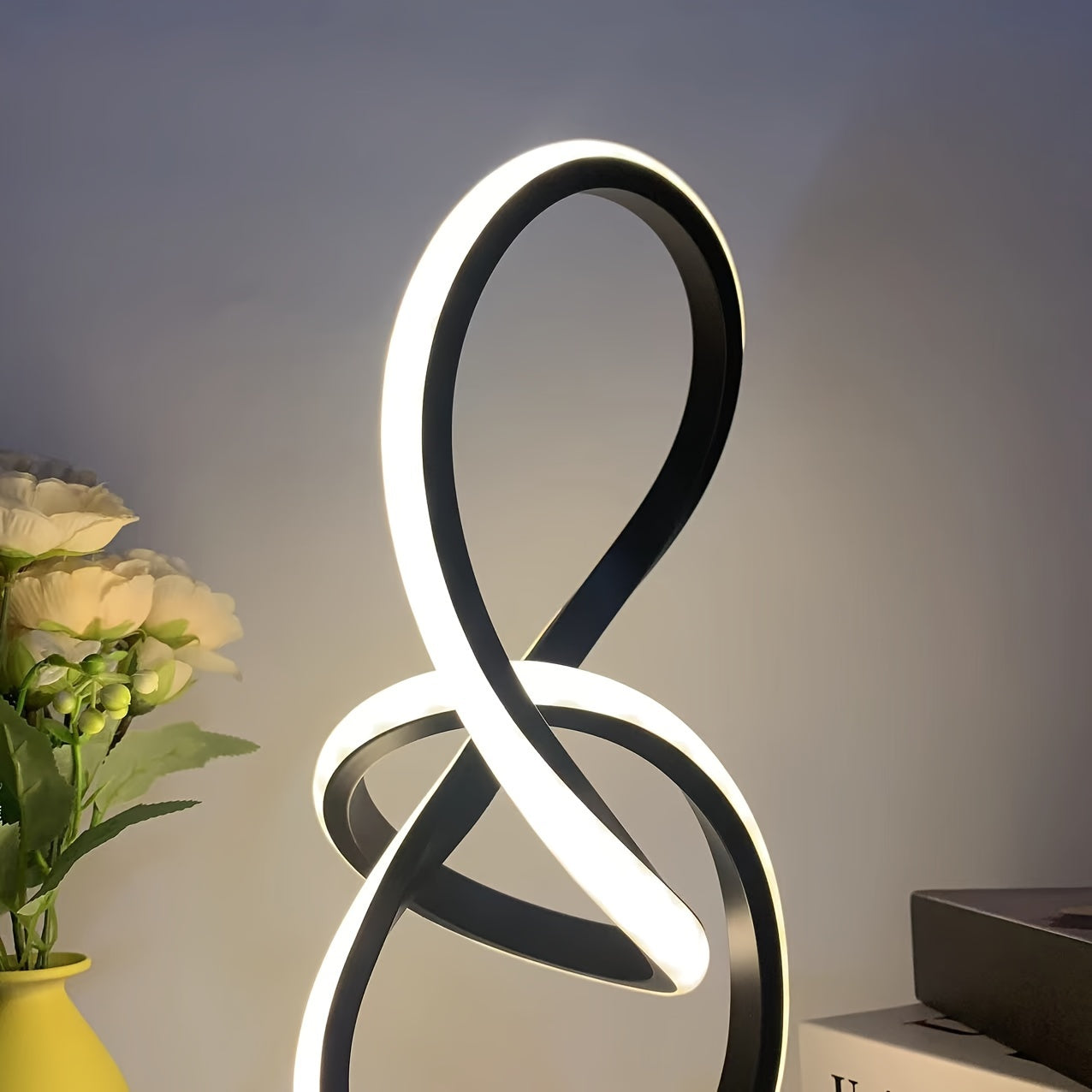 Spiraal USB Bureaulamp - 3 Kleurtemperaturen en Geheugenfunctie