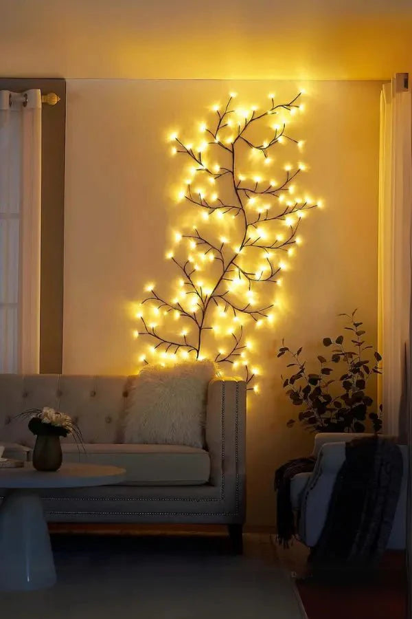 LED Wanddecoratie - Betoverende Muurdecoratie voor Woonkamer en Slaapkamer