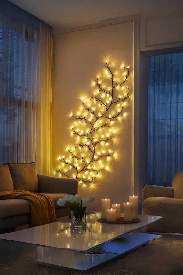 LED Wanddecoratie - Betoverende Muurdecoratie voor Woonkamer en Slaapkamer