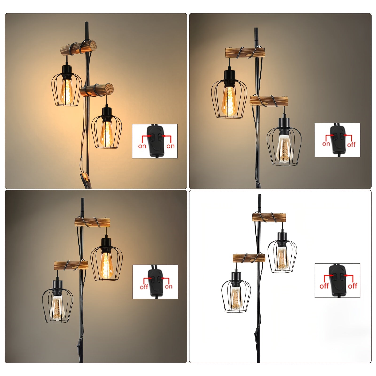 Vloerlamp - Industrieel Design voor Retro Sfeer