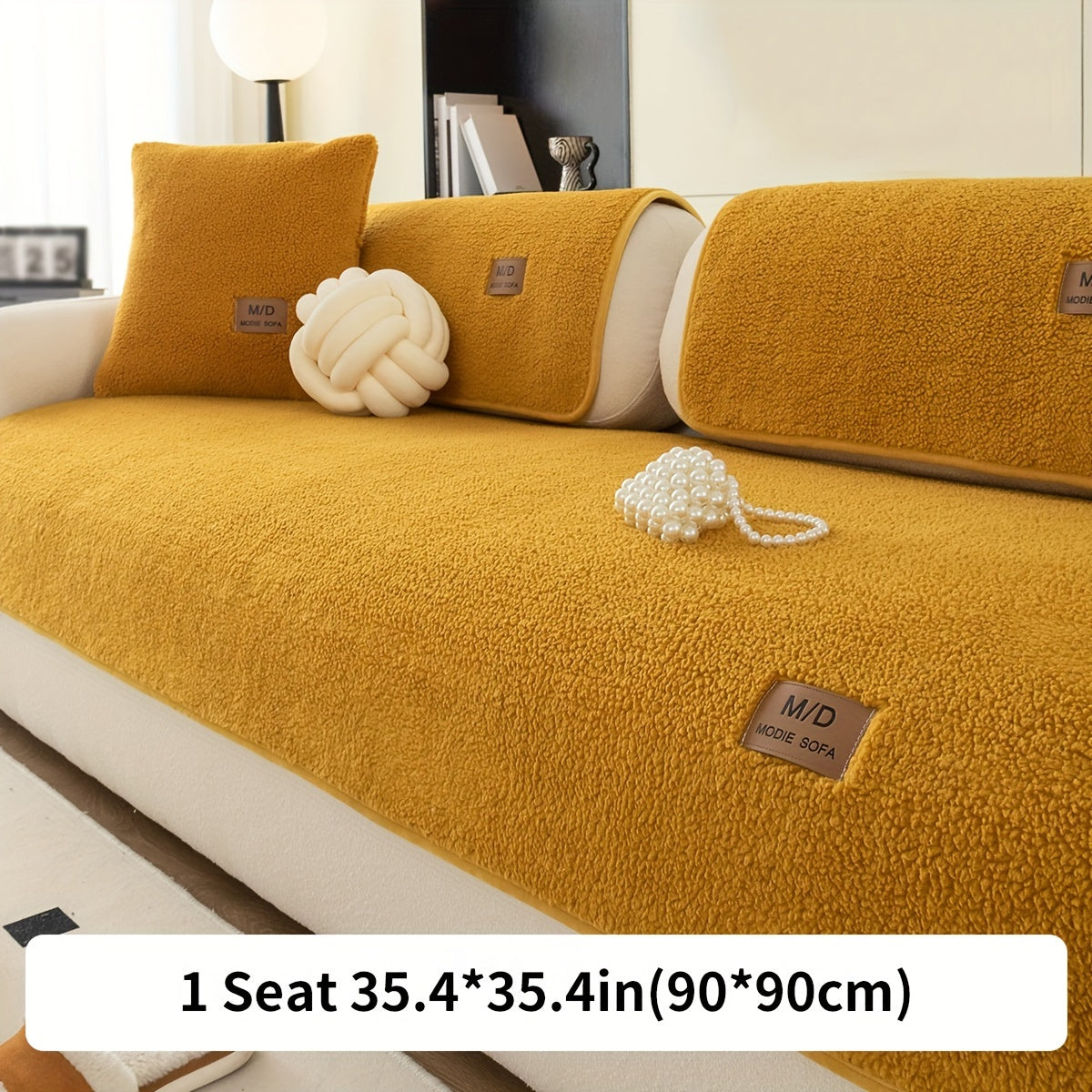 Pluchen Sofahoes - Antislip en Universele Meubelbeschermer